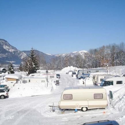 Camping Michelnhof St. Johann in Tirol Winter