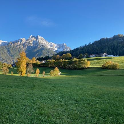 Spazieren im Herbst