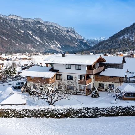 Ferienwohnungen Schider Waidring im Winter