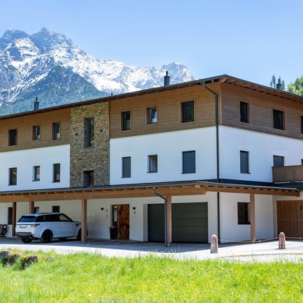 Haus Steinplatte