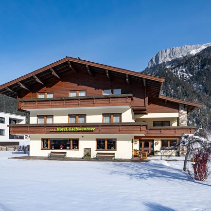 Hotel-Pension Gschwentner im Winter