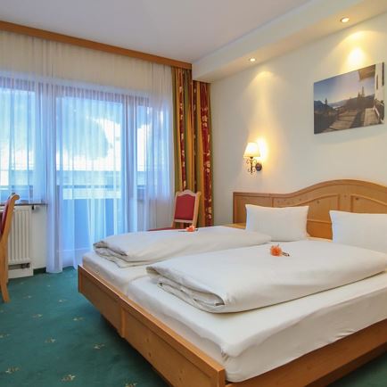Comfort Doppelzimmer Hotel Tiroler Adler