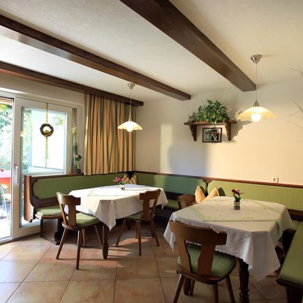 Ansicht Frühstücksraum