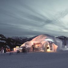 Alpeniglu Dorf auf Hochbrixen