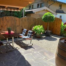 Ferienwohnung mit eigener Terrasse und Wintergarte