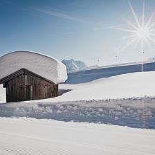 Verschneite Winterlandschaft