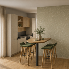 Ferienwohnung Seiwald Küche Essbereich