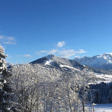 Ausblick auf Buchensteinwand