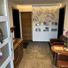 Eingangsbereich mit Infos zur Region Pillerseetal