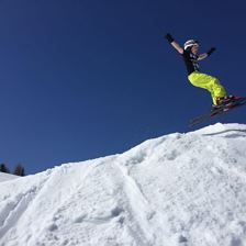 Skifahren mit Spaß