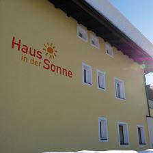 Haus in der Sonne