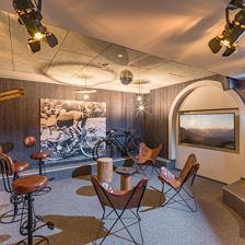 bike wohnzimmer hotel fieberbrunn