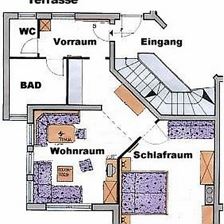 Plan Wohnung Karstein