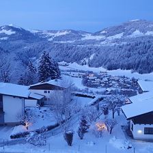 Blick in die Kelchsau Winter