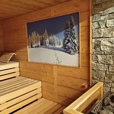 Sauna_Winterbild(c) Alpenchalets Oberlaiming_Foto 