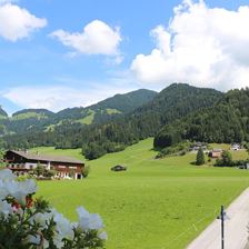 Aussicht auf die herrliche Natur