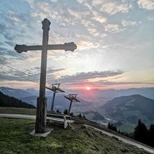 Itter_Kraftalm_Hohe Salve Sonnenuntergang