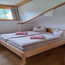 Ferienwohung Beim Hoizwurm Zirbenbetten