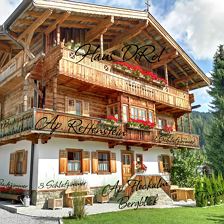 Front mit Beschriftung