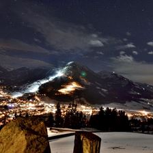 Kirchberg bei Nacht