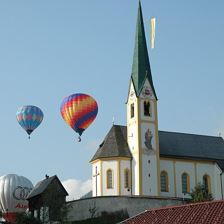 Kirche Ballon