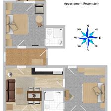 Appartement Rettenstein