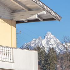 Balkonblick Wilder Kaiser Ambiento Tirol Apartment