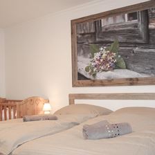 Schlafzimmer Ambiento Tirol Apartment Ferienwohnun
