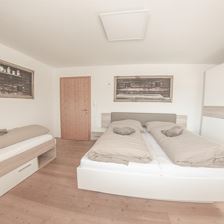Schlafzimmer Ambiento Tirol Apartment Ferienwohnun