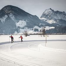 Langlauf und Biathlon in St. Johann (c) Mirja Geh 