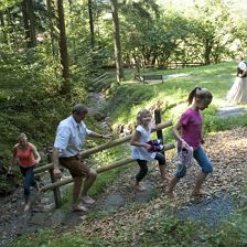 Feriengut Oberhabach_Barfußweg