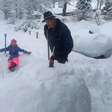 Schneemann bauen *******