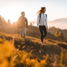 Sonnenuntergang Wandern Herbst Möslalm Wörgl 2022@