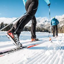 Langlaufen in den Kitzbueheler Alpen