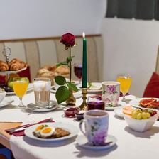 Ausgewogenes Frühstück - Ferienwohnung Tirol