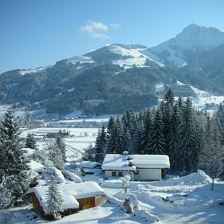 Herrlicher Ausblick über Oberndorf in Tirol