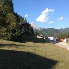 Ausblick von der Ferienwohnung