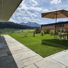Loder Lodge - privater Garten mit Aussicht