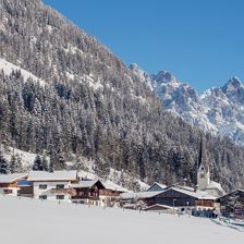 St. Jakob in Haus - Winteransicht