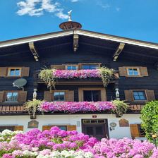 Bauernhaus vom Garten