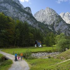Wanderweg Kaiserbachtal Fischbachalm