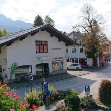 Hornblick und Richtung Zentrum St Johann in Tirol