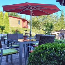 Landhaus Almdorf_St. Johann in Tirol, Terrasse