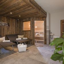 Saunabereich mit Biosauna und Ruhezone