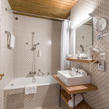 Badezimmer Doppelzimmer ohne Balkon