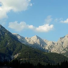 Ausblick Loferer Steinberge