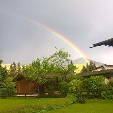 Regenbogen betrachtet von L.Wiese