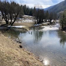 Der Winter verabschiedet sich