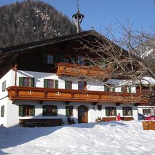 Bergerbauer im Winter