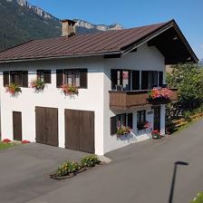 Ferienhaus seitlich